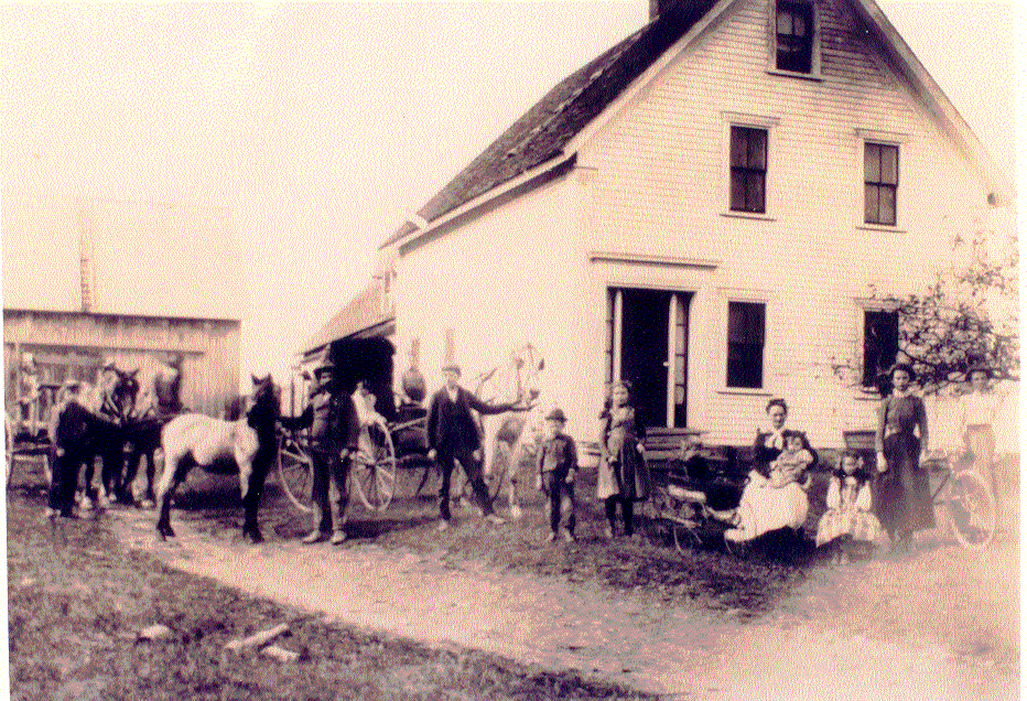 Haggerty Home, 19thC: Haggerty Ridge Rd, Littleton ME USA